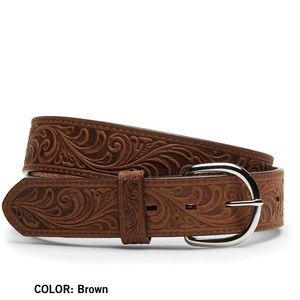 Justin Men’s Leather Belt. Never worn!